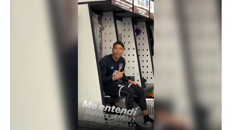 Brayan Cortés imitando a Alexis