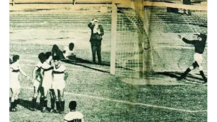 El gol de Cuá Cuá Hormazábal a Olimpia