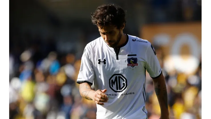 Jorge Valdivia lamenta la derrota contra Coquimbo.