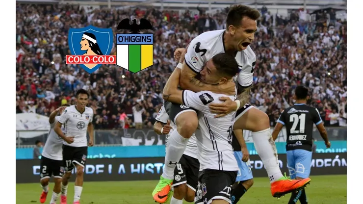 Colo Colo recibirá a O'Higgins en el Estadio Monumental