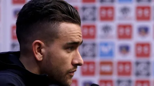 Matías Zaldivia habló hoy en conferencia de prensa