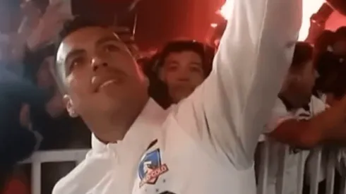 Hinchada le dio un gran respaldo al plantel de Colo Colo