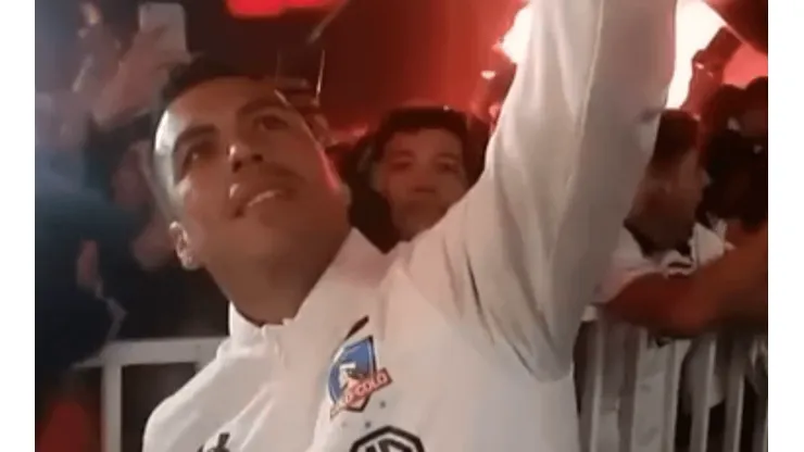 Hinchada le dio un gran respaldo al plantel de Colo Colo