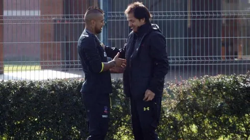 Hugo González fue entrenador de Arturo Vidal en juveniles