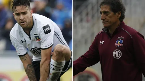 Zaldivia y Salas conversaron tras la lesión del defensor.