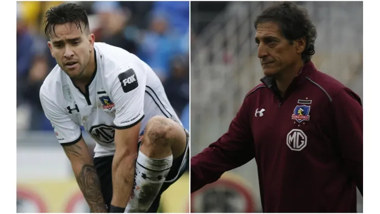 Zaldivia y Salas conversaron tras la lesión del defensor.