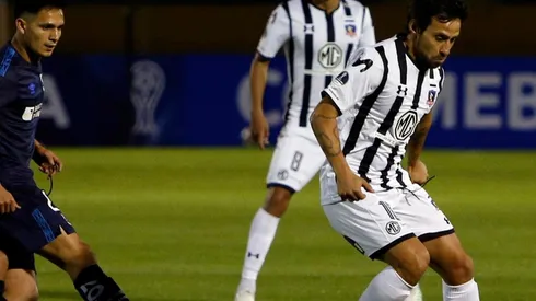 Jorge Valdivia en el debut de Colo Colo en la Sudamericana.