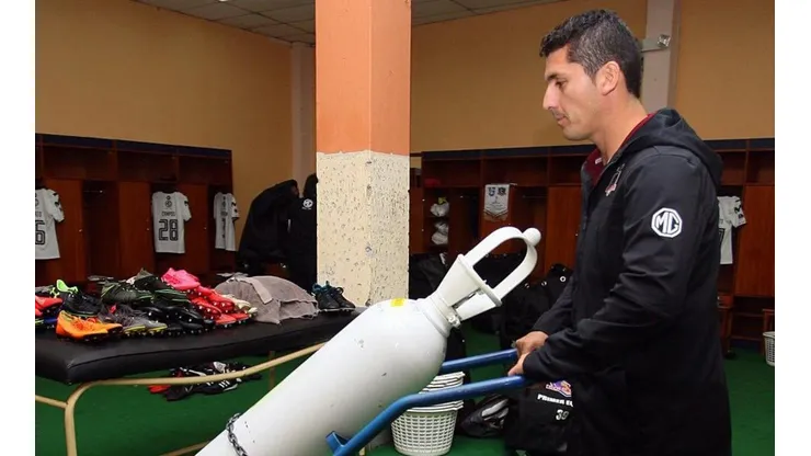 El oxígeno listo en el Atahualpa de Quito para Colo Colo.