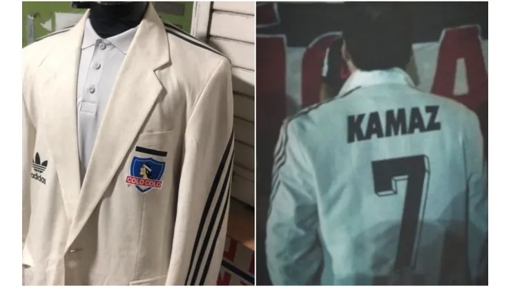 El terno del novio fue un homenaje a la camiseta de la Copa Libertadores 1991