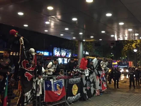 VIDEO | ¡Arengazo para Colo Colo en Ecuador!