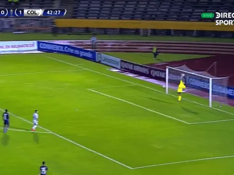 FOTOS | Brayan Cortés salvó a Colo Colo con tremenda atajada