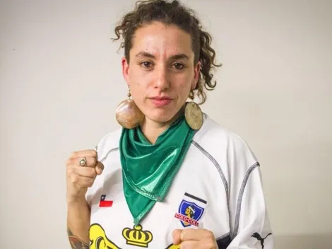 Macarena Orellana, campeona de kickboxing: "Hoy me siento más colocolina"