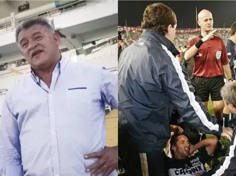 Borghi mandó saludos al hincha que tiró piedrazo en la Sudamericana