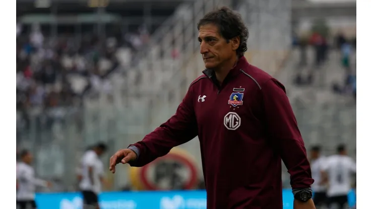 Mario Salas tras el triunfo de Colo Colo.