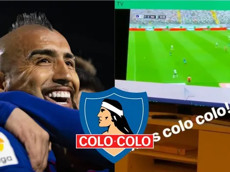 ¡Grande King! Vidal disfrutó del triunfo ante Iquique