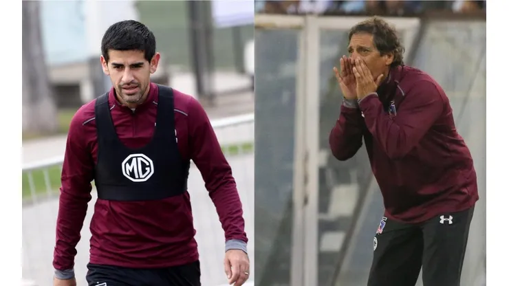 Julio Barroso estuvo en el banco ante Deportes Iquique
