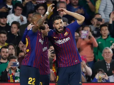 Vidal jugó 8 minutos en el triunfo de Barcelona