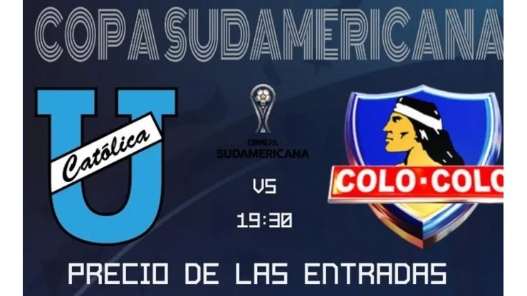 Así se venderán las entradas para ver a Colo Colo en la Sudamericana
