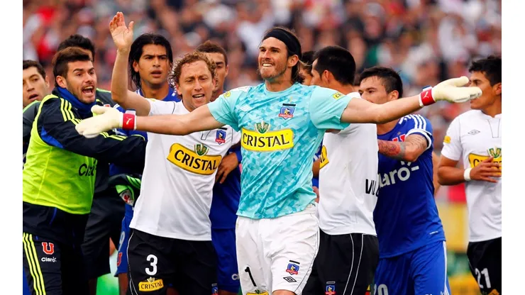 Francisco Prieto en el clásico donde hizo el gesto