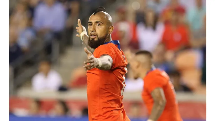 Arturo Vidal fue de los más destacados con Chile ante EEUU
