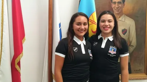 Las patinadoras son apoyadas por el Club Social y Deportivo Colo Colo