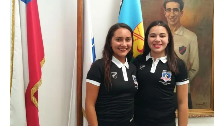 Las patinadoras son apoyadas por el Club Social y Deportivo Colo Colo