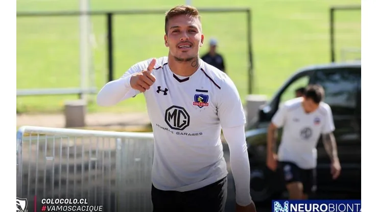 Está de vuelta Parragol: el delantero de Colo Colo ya está recuperado