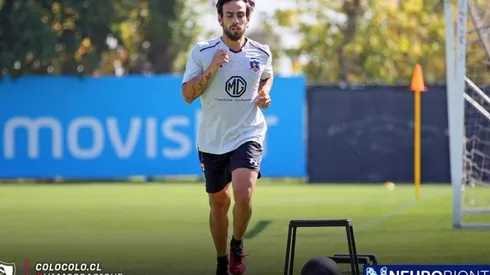 Jorge Valdivia entrena con normalidad.