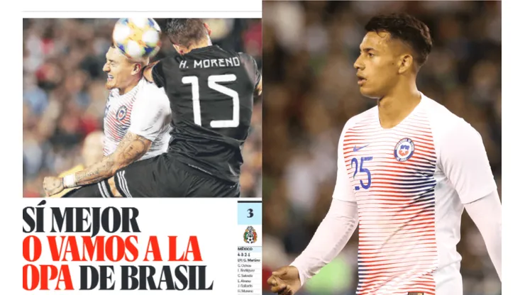 Ivan Morales fue titular en la derrota ante México