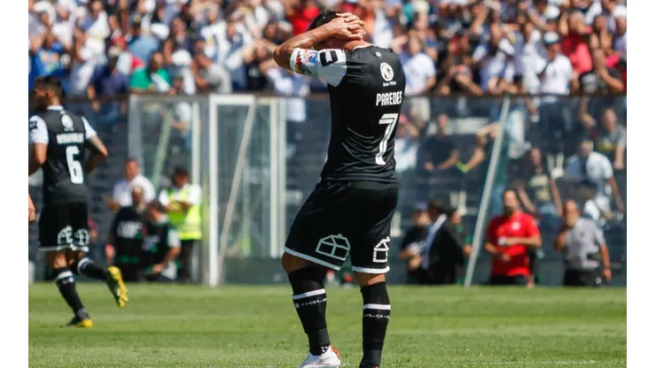 Paredes debutó ante la UC en este Campeonato.