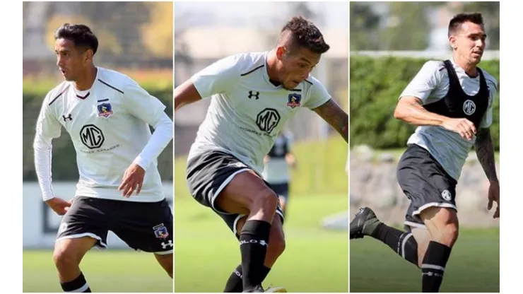 El Comandante probó dos inéditos tridentes de ataque en Colo Colo