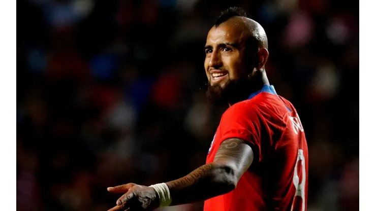 Arturo Vidal será titular hoy ante México.