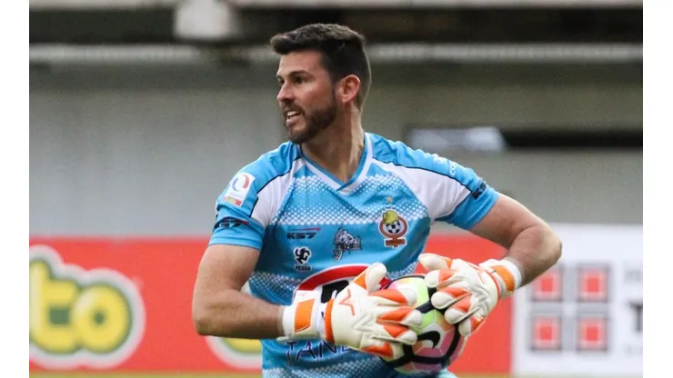 Francisco Prieto en su úlitmo club, Cobresal.
