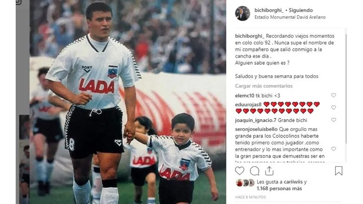 Bichi Borghi busca a su compañero.
