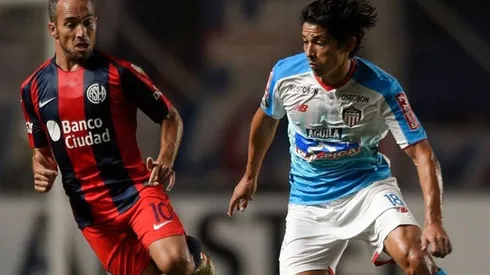 Matías Fernández contra San Lorenzo por la Libertadores.