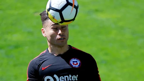 Óscar Opazo en la Roja.