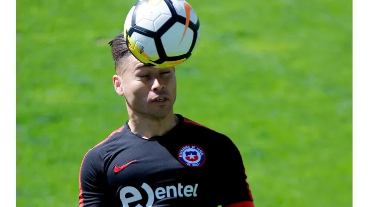Óscar Opazo en la Roja.