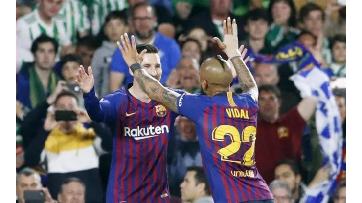 Arturo Vidal fue bien evaluado por el principal medio catalán