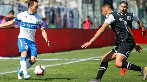 Chapa Fuenzalida ante el Torta Opazo en el Monumental.