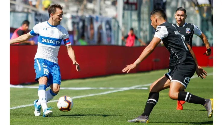 Chapa Fuenzalida ante el Torta Opazo en el Monumental.
