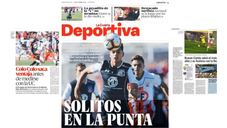 Las portadas de la prensa ante el liderato exclusivo