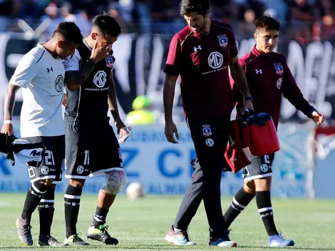 Marcos Bolados salió lesionado en el duelo ante Cobresal