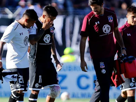 Marcos Bolados sufrió rotura de menisco interno