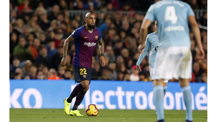 Arturo Vidal será titular en el Barcelona ante el Rayo Vallecano