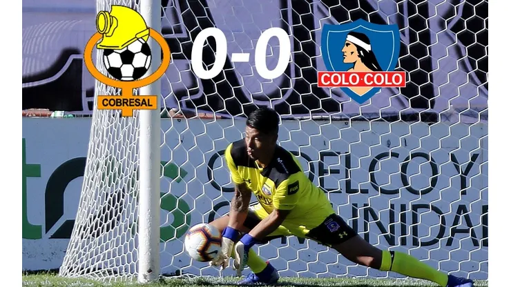 Colo Colo sumó un punto en El Salvador