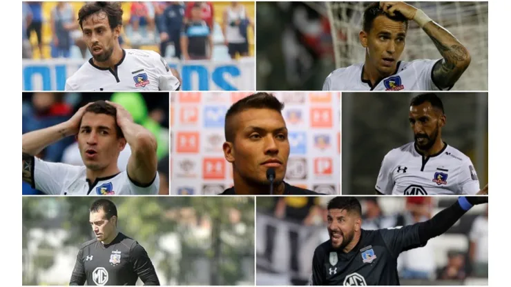 Parte médico de los siete lesionados de Colo Colo
