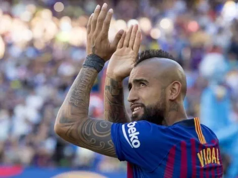 Arturo Vidal titular esta tarde en el Barcelona