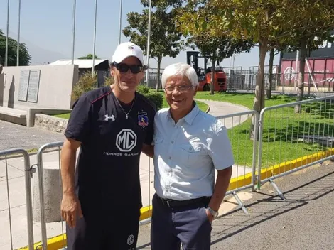 Humberto Chita Cruz visitó el Estadio Monumental