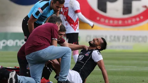 Ronald de la Fuente sufrió una grave lesión ante Curicó.
