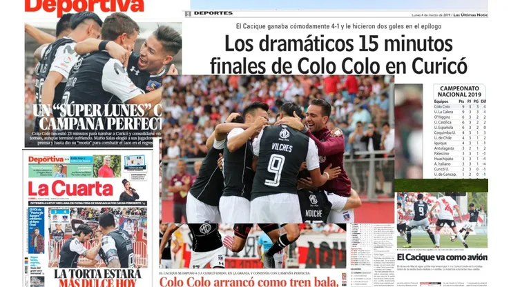 Portadas de los medios deportivos nacionales